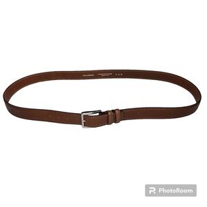 Paul Lawrence Brown Italian Leather Casual Belt Men’s Size 56